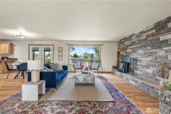 Beautiful great room with views from both directions!