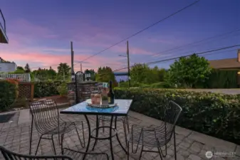 Patio off of the ADU