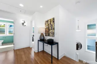 Upstairs landing to the bedrooms