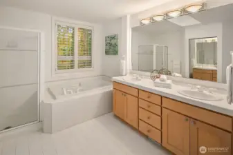 5 piece primary bathroom