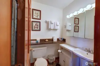 3/4 bath in unit 203
