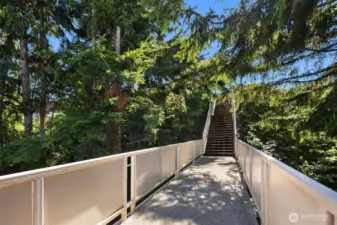 Private and direct access from Floor 5 of Building A to Sand Point Country Club