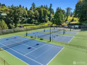 Sand Point Country Club tennis courts