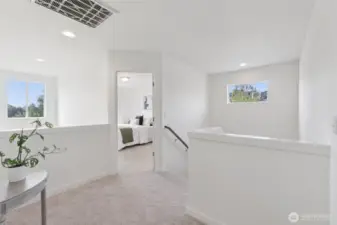 Upstairs Light Filled Landing Area
