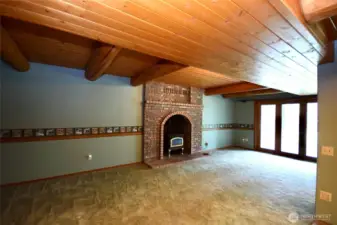downstairs rec room