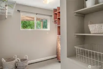 Huge walking closet with dressing area