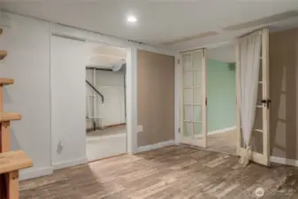 Basement bonus room