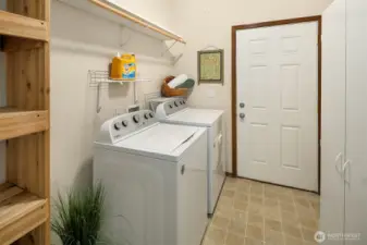 Laundry room on main floor, washer and dryer stay!