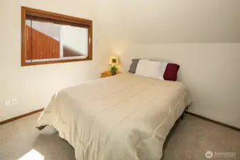 Upstairs sleeping room