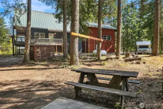 Room to roam on this half acre PLUS lot!