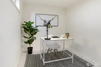 Downstairs office