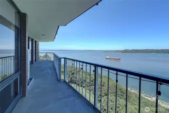 The view in this condo is so expansive!