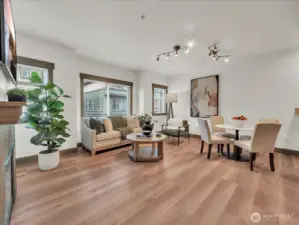 Brand New hardwood floors throughout this whole home.