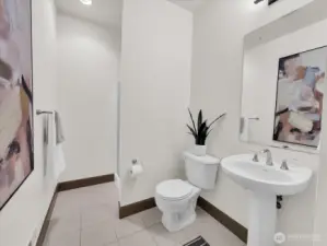 3/4 shower on the main