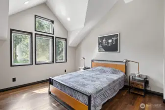 Bedroom three on the west side of the house.