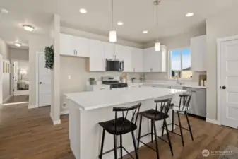 Photographs are for illustrative purposes only. Features, finishes, interior/exterior colors, landscaping and floorplan shown may vary from actual homes built