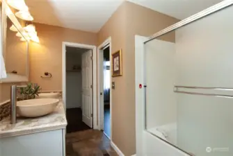 Serene Primary Bathroom with soft colors and thoughtful design.