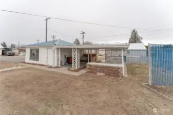 Metal roofs on both home and studio