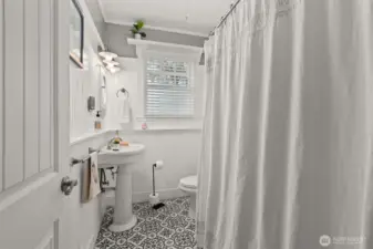 Main level guest bath (full)