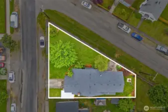 Large corner lot