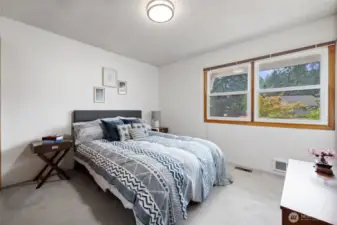 Bedroom 1 with a closet.