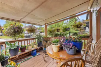 front porch deck