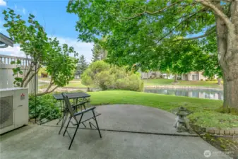 View of Lake from Patio