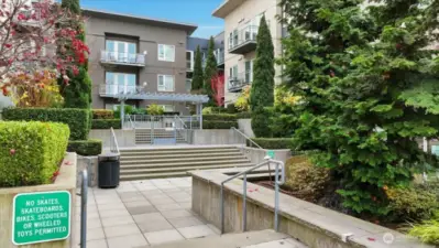 Beautiful courtyard,