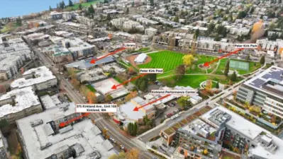 Right across from everything Kirkland has to offer.