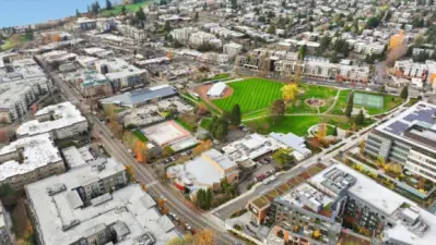 In the heart of downtown Kirkland.