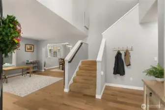 Entry. Shoes to the right, hang up your coat. Stay awhile.