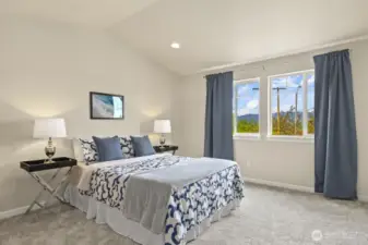 On the upper level, two large bedrooms offer flexible space for guests, hobbies, or work. With awesome storage and a full bathroom on the upper level, homeowners have the option of moving the primary upstairs or creating a second primary suite.