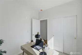 Additional photo of main-level bedroom or office space