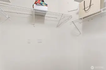 Good size walk-in closet