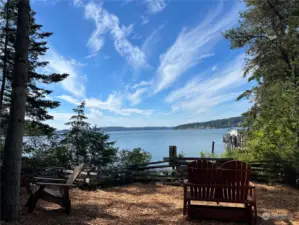 Relax and enjoy the view while you wait for your ferry.