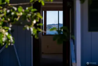 More views looking out from inside the home.