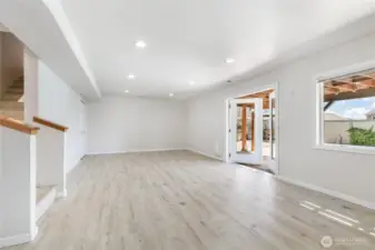 Lower Level Family with Direct Outside Access to Patio and Pool