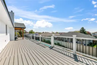 New Deck as Seen  from Primary Suite Access