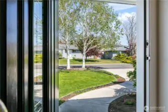 Front Door Front Walk View