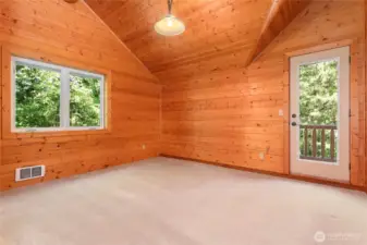 Upstairs bedrooms