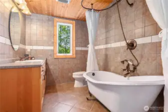 Upstairs bathroom