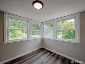 DINING AREA...PERFECT FOR ROUND TABLE