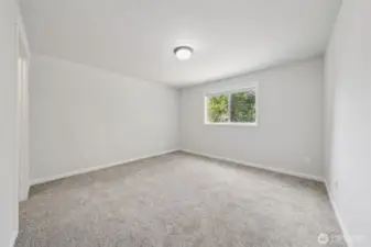 Bedroom #2 with large walk in closet!