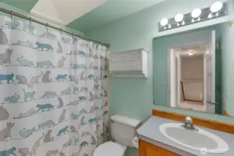 Upstairs bathroom