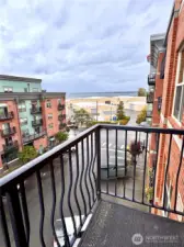 View from unit's deck of Bellingham Bay