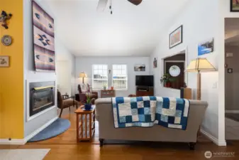 Another view of the living room.