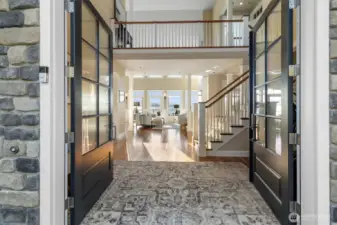 Grand entrance