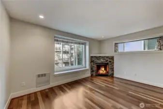 large cozy living room space