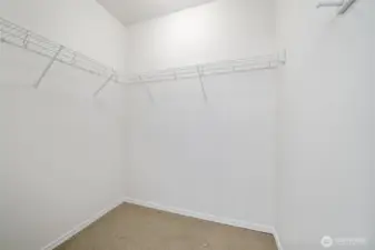 If a walk in closet is on your list, you've got it!