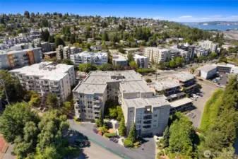One of West Seattle's premier condominium buildings.  Welcome Home!